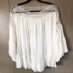 Gorgeous Lace White Top